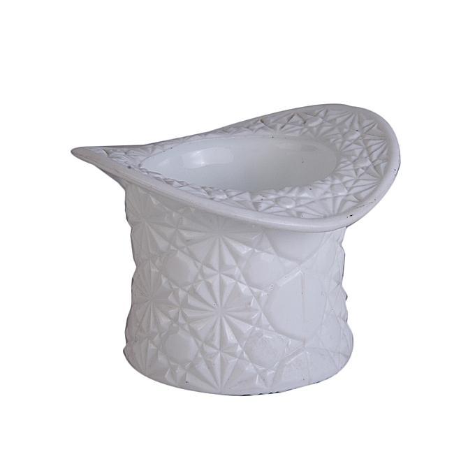 Hat Design Ceramic Center Piece Home Office Garden | HOG-HomeOfficeGarden | online marketplace