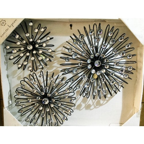 Nanette Lepore Acrylic Burst Wall Decor