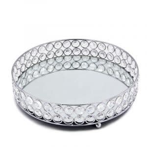 Nanette Lepore Lepore Mirrored Crystal Vanity Tray