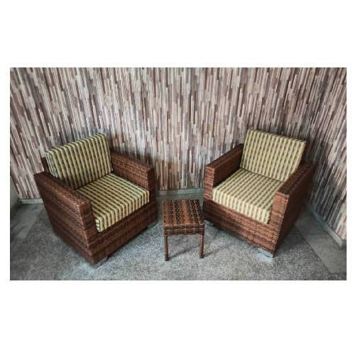 Rattan Armchair With Cushions