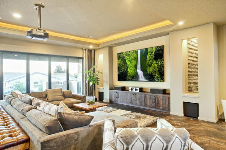 HOG features of  a living room