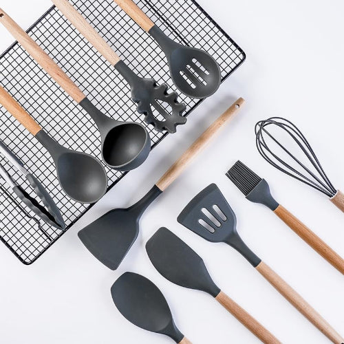 19-in-1 Kitchen Utensils and Knife Set with Block. Home Office Garden | HOG-HomeOfficeGarden | online marketplace