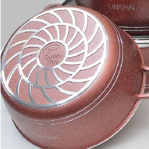 Linsan Die-cast Aluminum Non-Stick Cookware Set - 6 Pcs