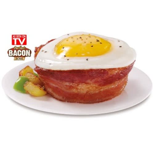 Perfect Bacon Cook in Oven Bowls -2pieces