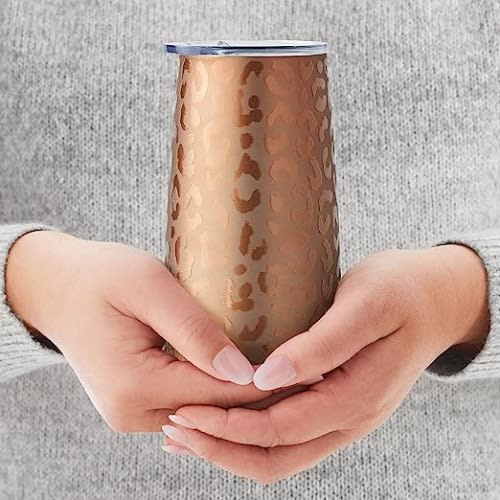 Member's Mark Stainless Steel Insulated Flute Tumblers with Lids - 4 Pack - 14oz.
