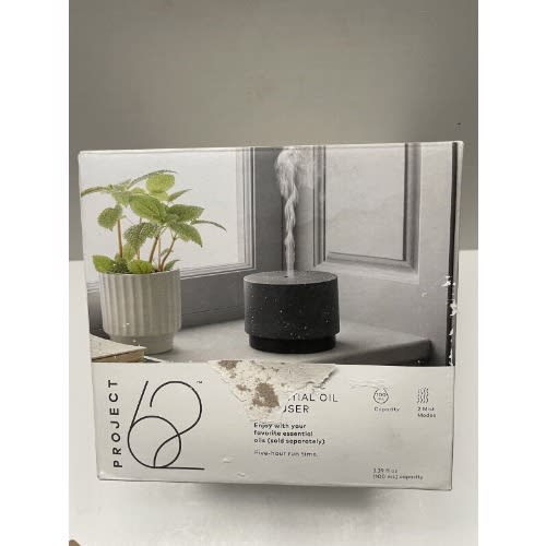 Project 62 Black Terrazzo Speckled Design Ultrasonic Oil Diffuser 100ml
