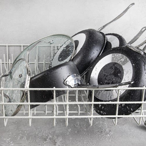 Complete Cookware Set - 20pc Granite Stone Pots and Pans Set