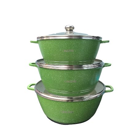 Linsan Die Cast Aluminium Non-stick Cookware Set - 6 Pieces. Home Office Garden | HOG-HomeOfficeGarden | online marketplace
