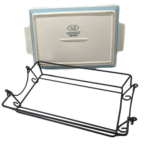 Sam's West Designs 4-pc Bakeware Set with Metal Racks