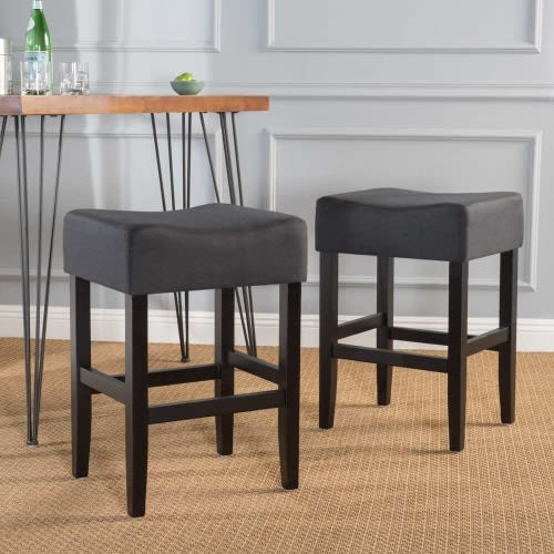 Portman 26-inch Fabric Backless Counter Bar Stool (set Of 2). Home Office Garden | HOG-HomeOfficeGarden | online marketplace