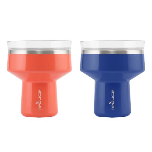 Reduce Vacuum Insulated Stainless Steel Saltini Tumbler - 16 Oz 2 Pk Blue & Orange. Home Office Garden | HOG-HomeOfficeGarden | online marketplace
