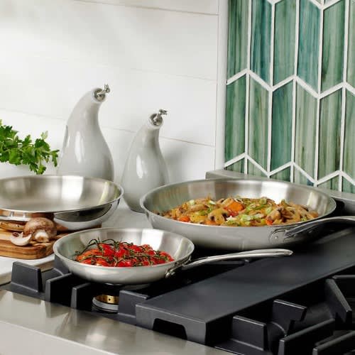 Calphalon 3-piece Tri-ply Clad Stainless Steel Skillet Set. Home Office Garden | HOG-HomeOfficeGarden | online marketplace