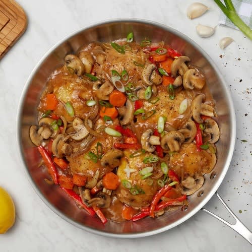 Calphalon 3-piece Tri-ply Clad Stainless Steel Skillet Set. Home Office Garden | HOG-HomeOfficeGarden | online marketplace