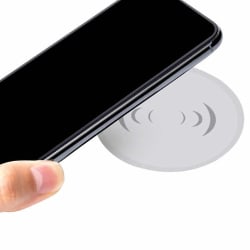 Tresanti Curved Computer Adjustable Table - Wireless Charging