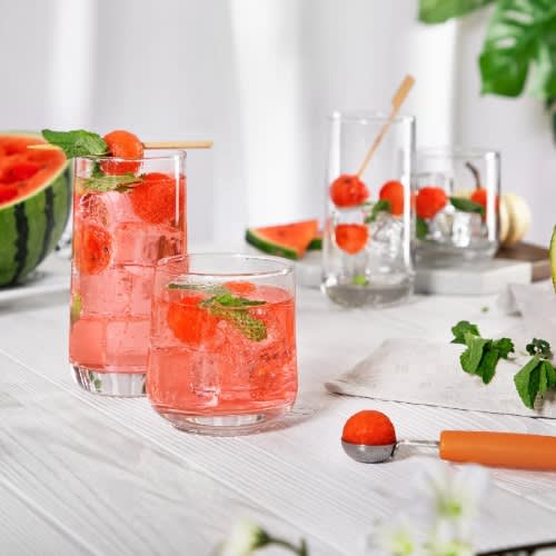 Libbey Ascent Tumbler and Rocks Glass Set - 16 Pieces