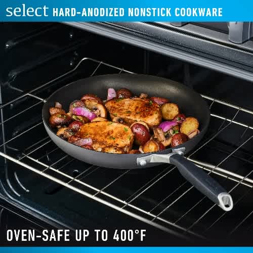 Calphalon Space-Saving Aquashield Nonstick 14-piece Cookware Set