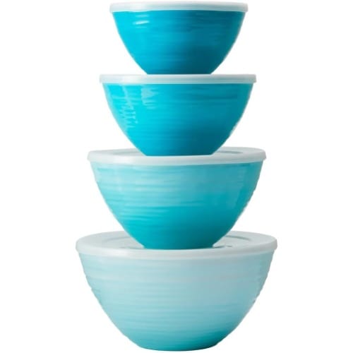 Pandex 4-pcs Melamine Mixing Bowl Set with Lids