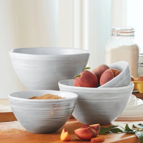 Pandex 4pc Ombre Melamine Bowl Set with Lids