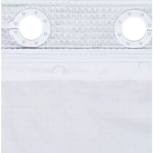 Hookless 3-in-1 Waffle Shower Curtain