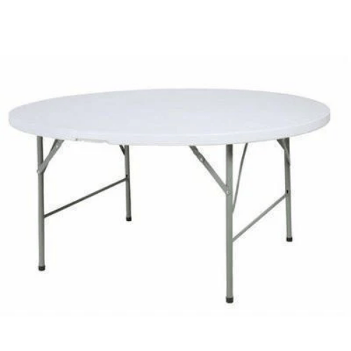 5 - Feet Round Plastic Folding Table @HOG - Home Office Garden Online Marketplace