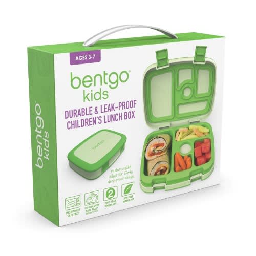 5 Compartment Kid's Lunch Box - Green. Home Office Garden | HOG-HomeOfficeGarden | online marketplace