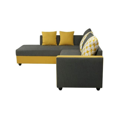 6 Seater Fabric L-Shape Sofa Set @HOG - Home Office Garden Online Marketplace