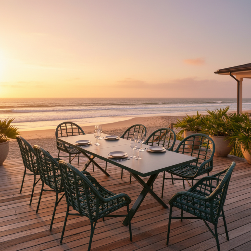 8-10 Seater Dining Chair & Table