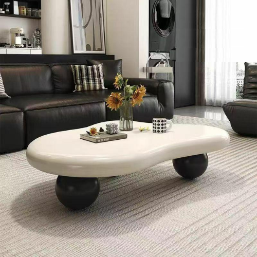Abstract Bubble-Shaped Coffee Table with Rounded Base @HOG - Home Office Garden Online Marketplace