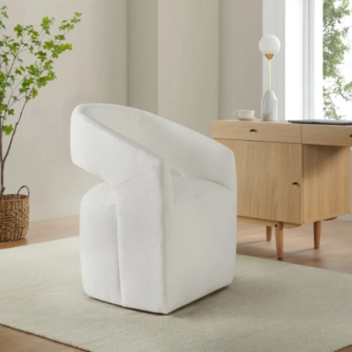 Aiden & Ivy Fabric Rolling Chair @HOG - Home, Office, Garden, Online Marketplace
