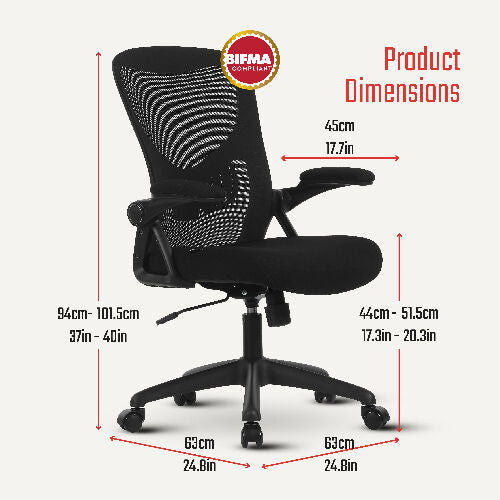 Ayla Swivel Chair 227B @HOG - Home Office Garden Online Marketplace