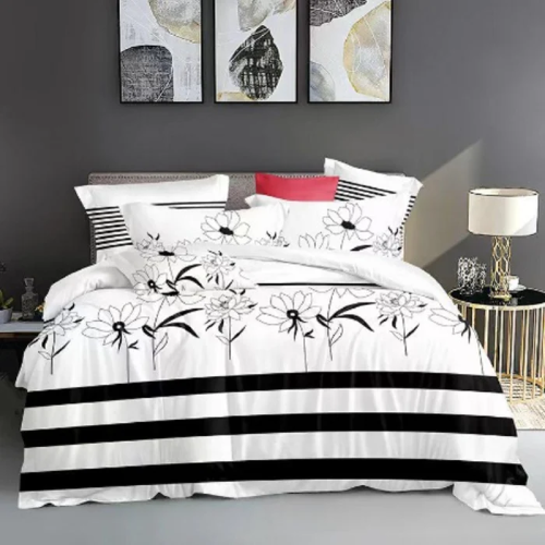 Bedding Set - Duvet + Bedspread & 4 Pillowcases - Multicolor. @HOG - Home Office Garden Online Marketplace