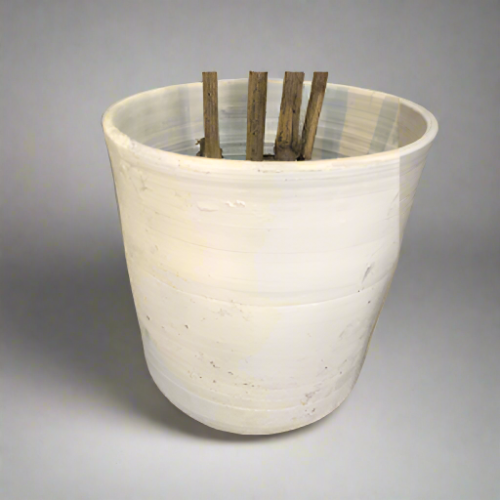 Big White Pottery Pot @HOG - Home Office Garden Online Marketplace