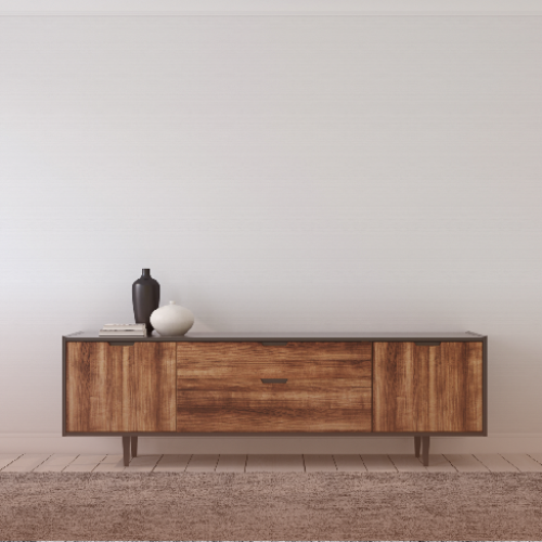 Carmen TV Stand (Teak). @HOG - Home Office Garden Online Marketplace