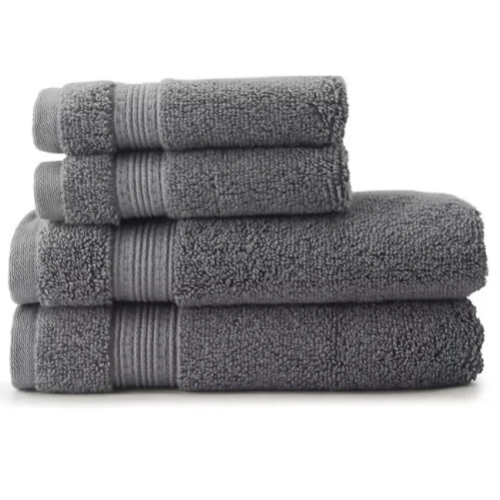 Charisma 4-piece Hand And Washcloth Towel Set - 100% Hygrocotton - Grey @HOG - Home, Office, Garden, Online Marketplace
