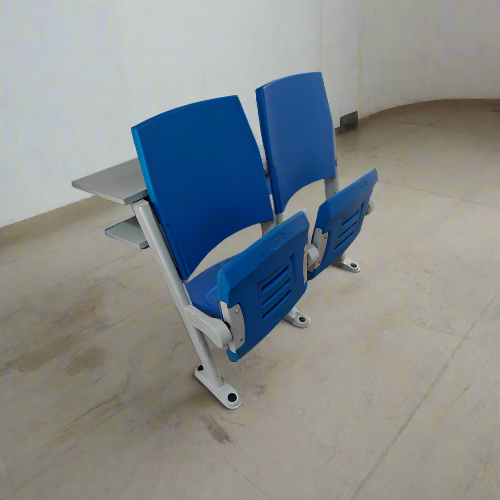 Double Seater Mold Plastic Tip-up Lecture Theatre/Classroom Seats @HOG - Home Office Garden Online Marketplace