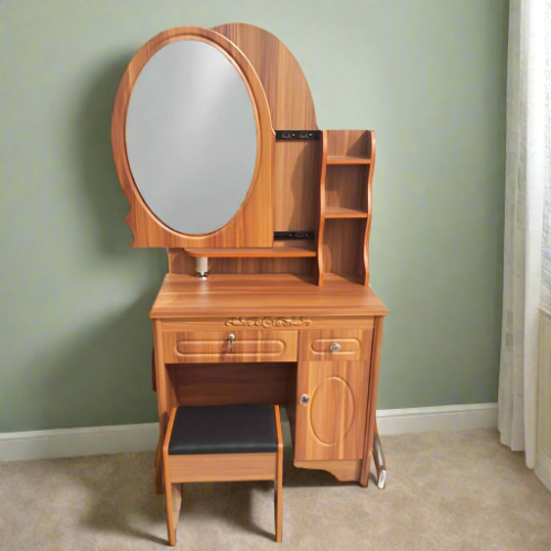 Dresser with Oval Mirror & Stool @HOG - Home Office Garden Online Marketplace