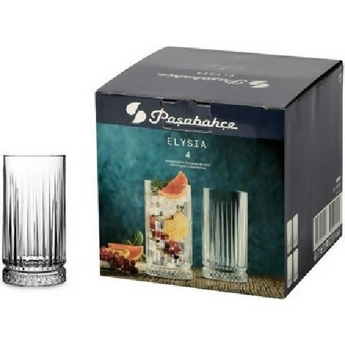 Elysia Tumbler Long (4pcs) 280cc. @HOG - Home Office Garden Online Marketplace