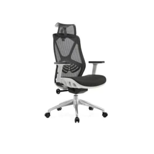 Ergonomic Swivel Mesh Chair with 4 Feet Office Desk @HOG - Home Office Garden Online Marketplace