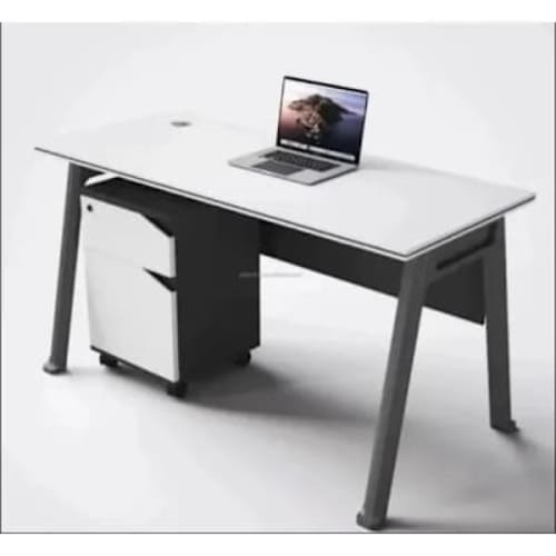 Ergonomic Swivel Mesh Chair with 4 Feet Office Desk @HOG - Home Office Garden Online Marketplace