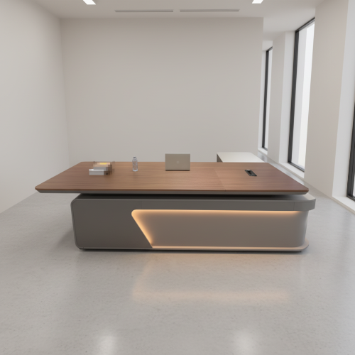 Executive LED Accent Office Desk – 2.4 Meters @HOG - Home, Office, Garden, Online Marketplace