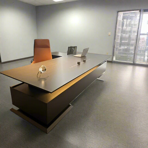 Executive Office Table and Bookshelf @HOG - Home Office Garden Online Marketplace
