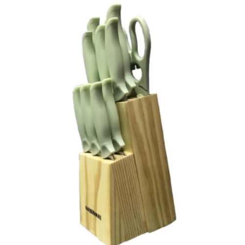 Farberware Soft-grip Cutlery Knife Set 14-piece - Green @HOG - Home, Office, Garden, Online Marketplace

