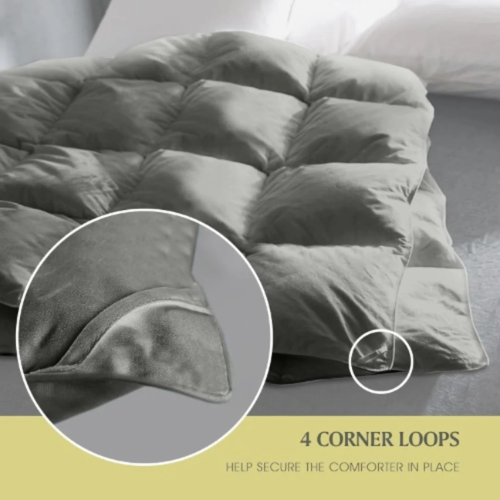 Farm To Home Comforter – King Size - 108” X 98” - Grey @HOG - Home, Office, Garden, Online Marketplace
