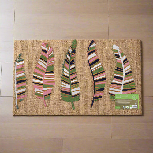 Feathers Latex Coir Doormat – 45 x 75 cm  @HOG - Home Office Garden Online Marketplace