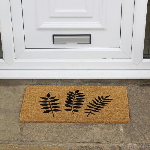 Foliage Latex Coir Doormat – 40 x 70 cm  @HOG - Home Office Garden Online Marketplace