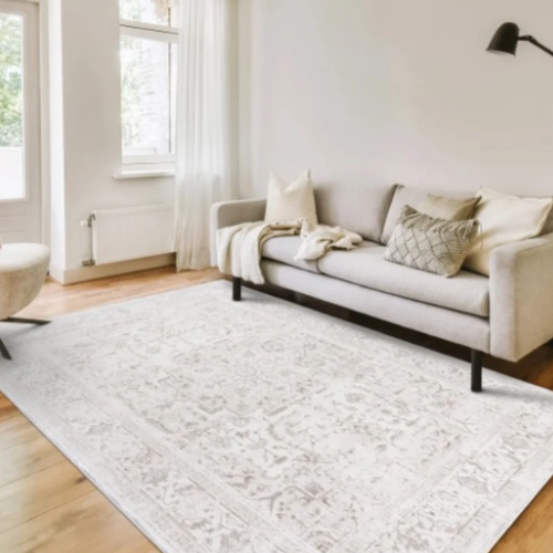 Gertmenian Locksley Area Rug Collection - Judson - 8 Ft X 10 Ft Cream @HOG - Home, Office, Garden, Online Marketplace

