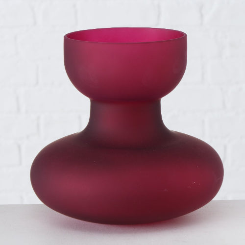 Glass Sculpture Vase 19cm @HOG - Home Office Garden Online Marketplace
