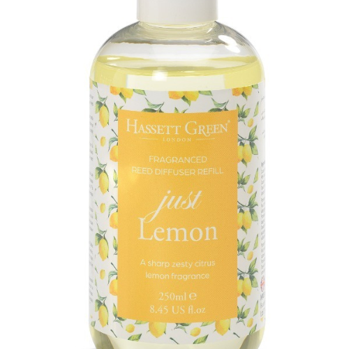 Hassett Green Just Lemon 250ml Diffuser Refill @HOG - Home, Office, Garden, Online Marketplace