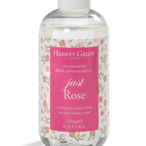 Hassett Green Just Rose 250ml Diffuser Refill  @HOG - Home, Office, Garden, Online Marketplace