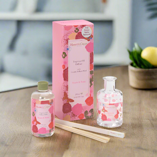 Hearts Roses 250ml Diffuser Gift Set @HOG - Home Office Garden Online Marketplace